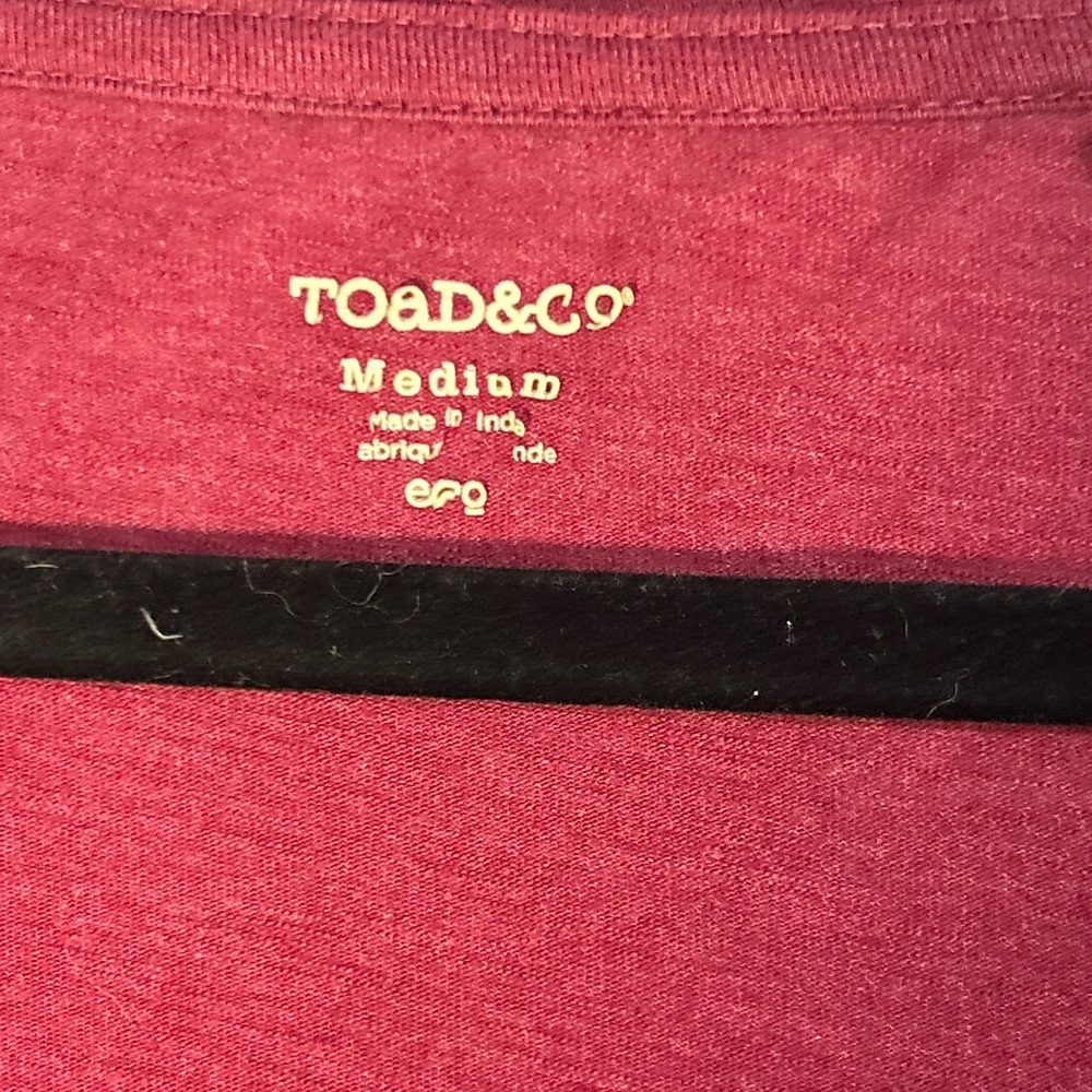 Toad&Co Raspberry Short‎ Sleeve Dress - Picture 2 of 7